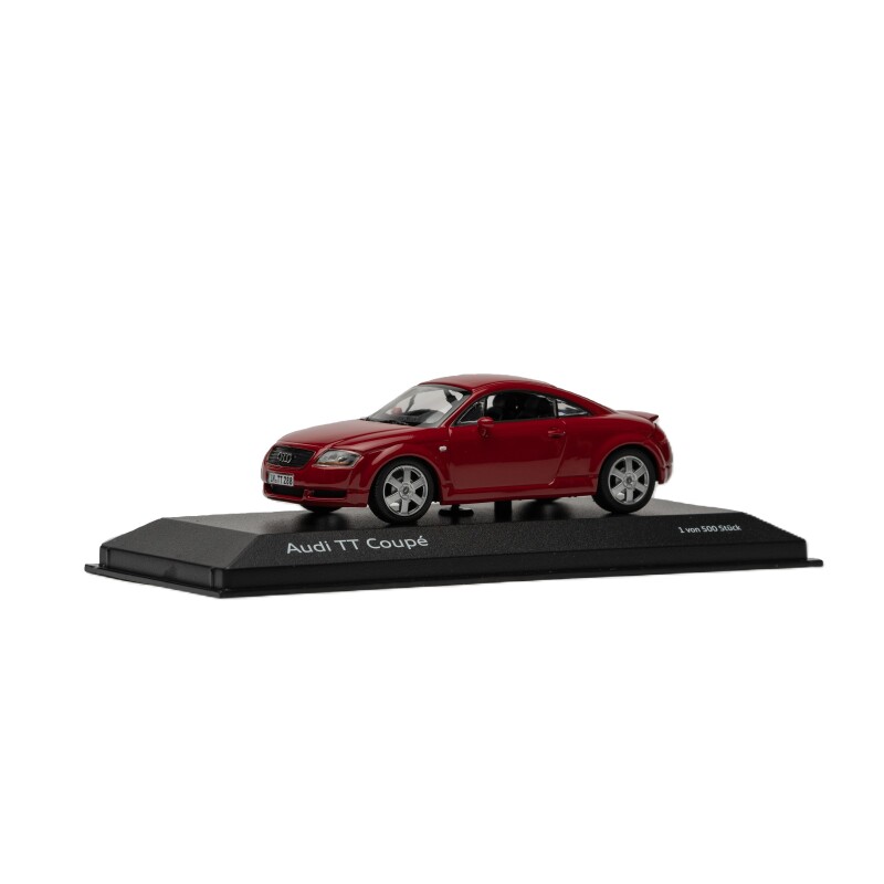 Audi TT Coupé, amulet red, 1:43 > Tradition Shop