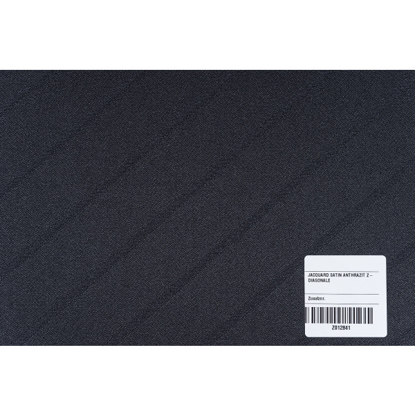 JACQUARD SATIN ANTHRAZIT Z-DIAGONALE > Tradition Shop
